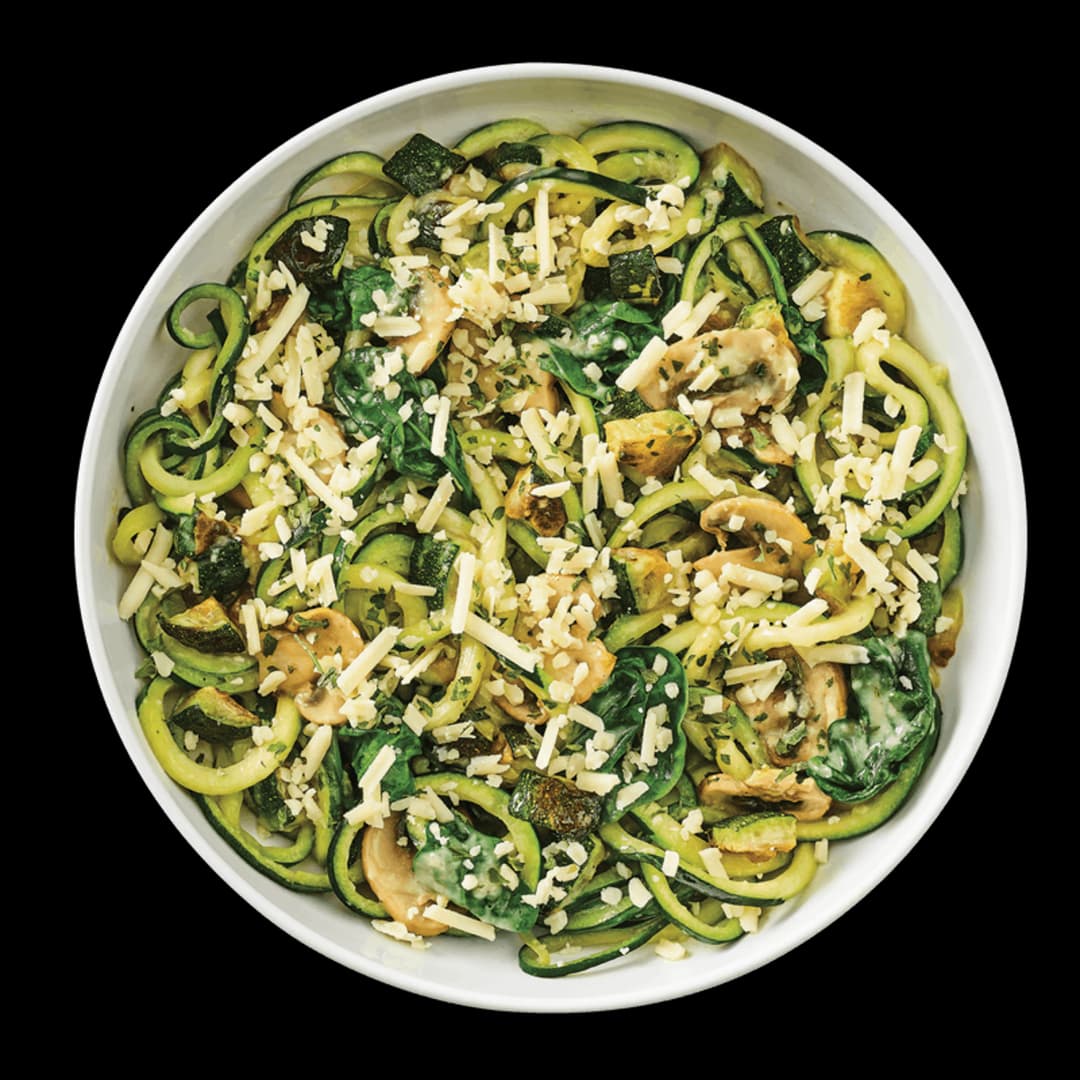 Zucchini Noodles with Pesto thumbnail
